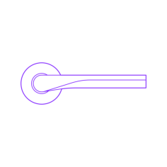 Buildings Door Handles Fin Door Handle Vinyl Svg File, Free Vectors File